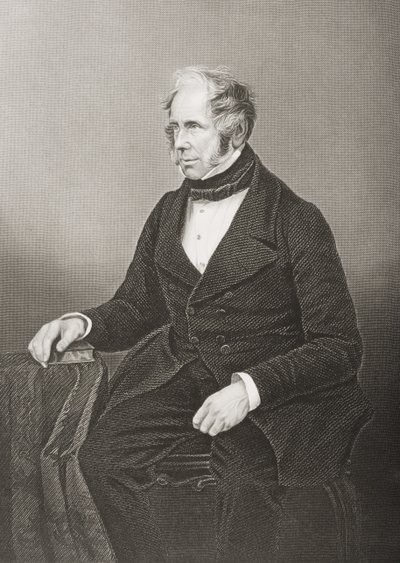 Henry John Temple, 3rd Viscount Palmerston, engraved by D.J. Pound from a photograph, from 